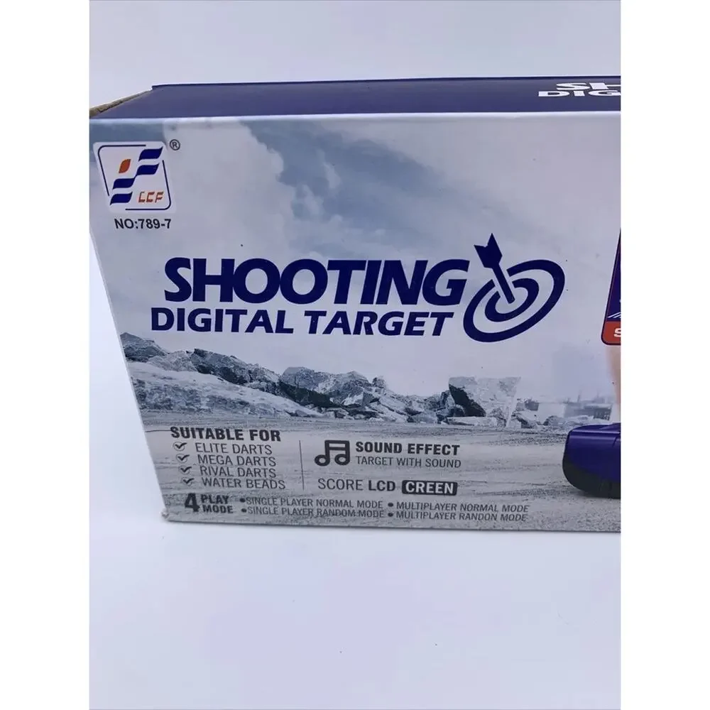 LCF SHOOTING DIGITAL TARGET For ELITE/MEGA/RIVAL DARTS WITH SOUND.